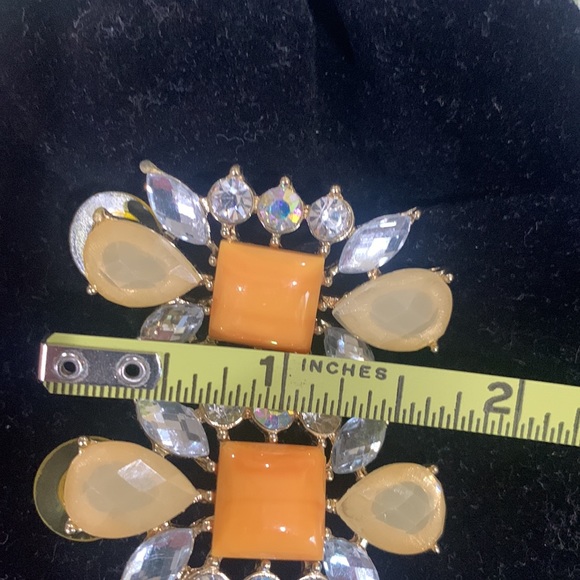 RHINESTONE EARRINGS - Picture 6 of 8